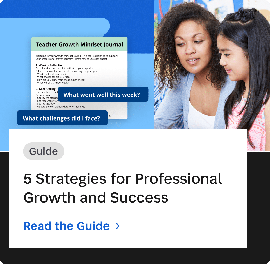 CTA image for 5 Strategies for Professional Growth and Success Guide.