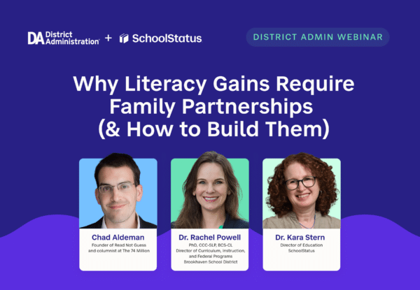 Why Literacy Gains Require Family Partnerships (& How to Build Them) with speaker photos