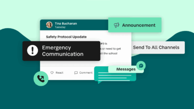Armadillo Technical Institute-emergency communication channels graphic