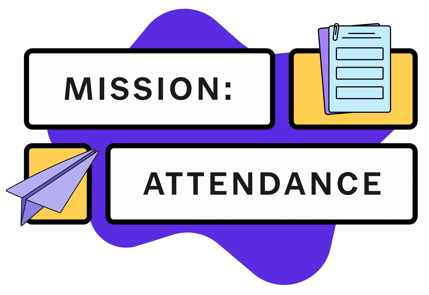 Mission: Attendance graphic