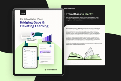 Ebbok by SchoolStatus called Bridging Gaps & Elevating Learning.