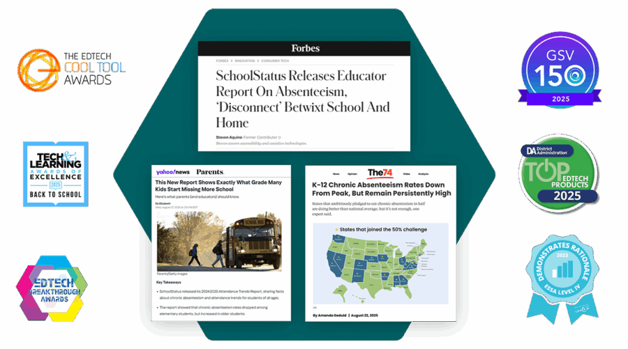 SchoolStatus awards and press clippings